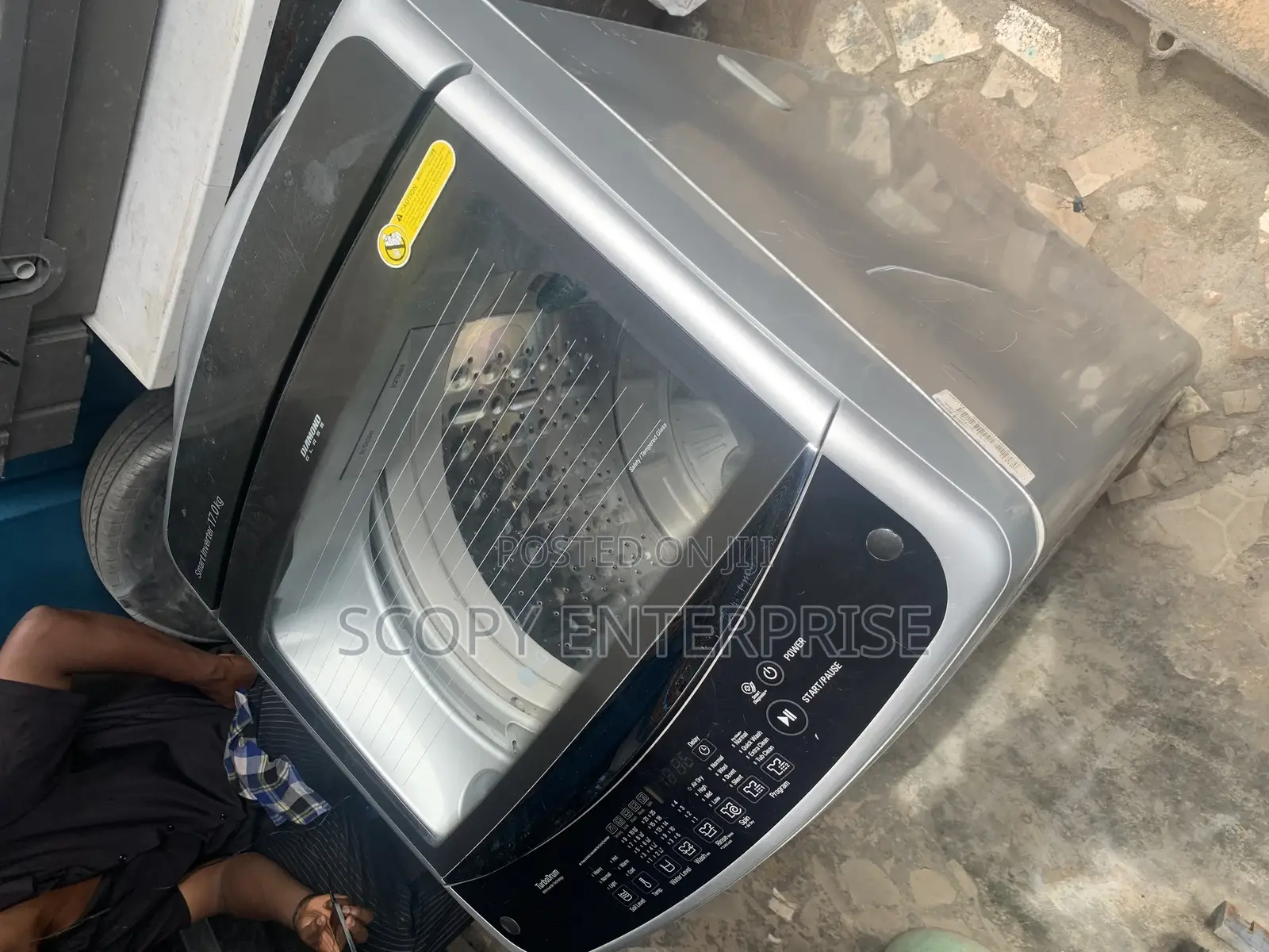 Industrial 17kg Wash and Spin