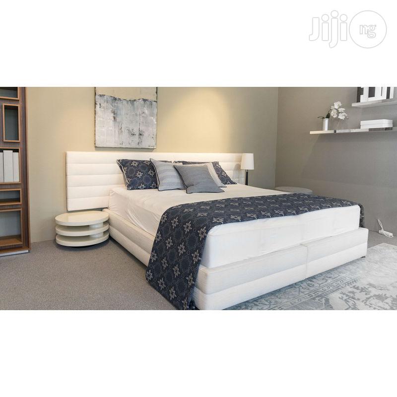 Optimum Upholstered Bed Frame 4.5 X 6 Feet