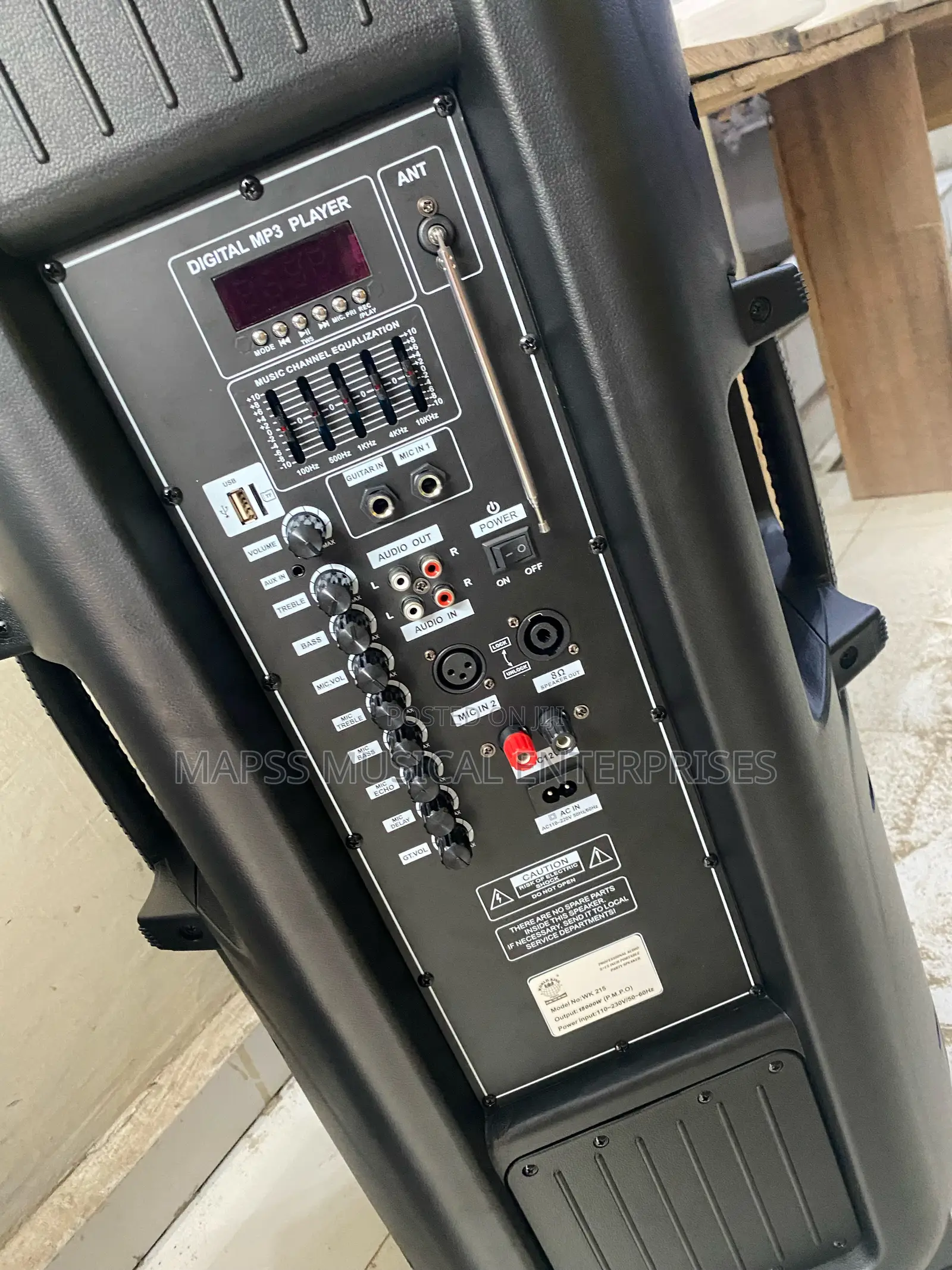 Worldking Wk215 Public Address System