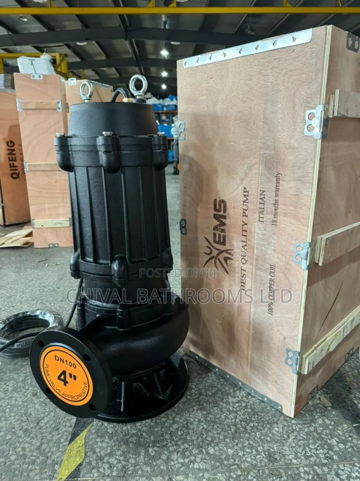 Sewage 1hp Water Pump
