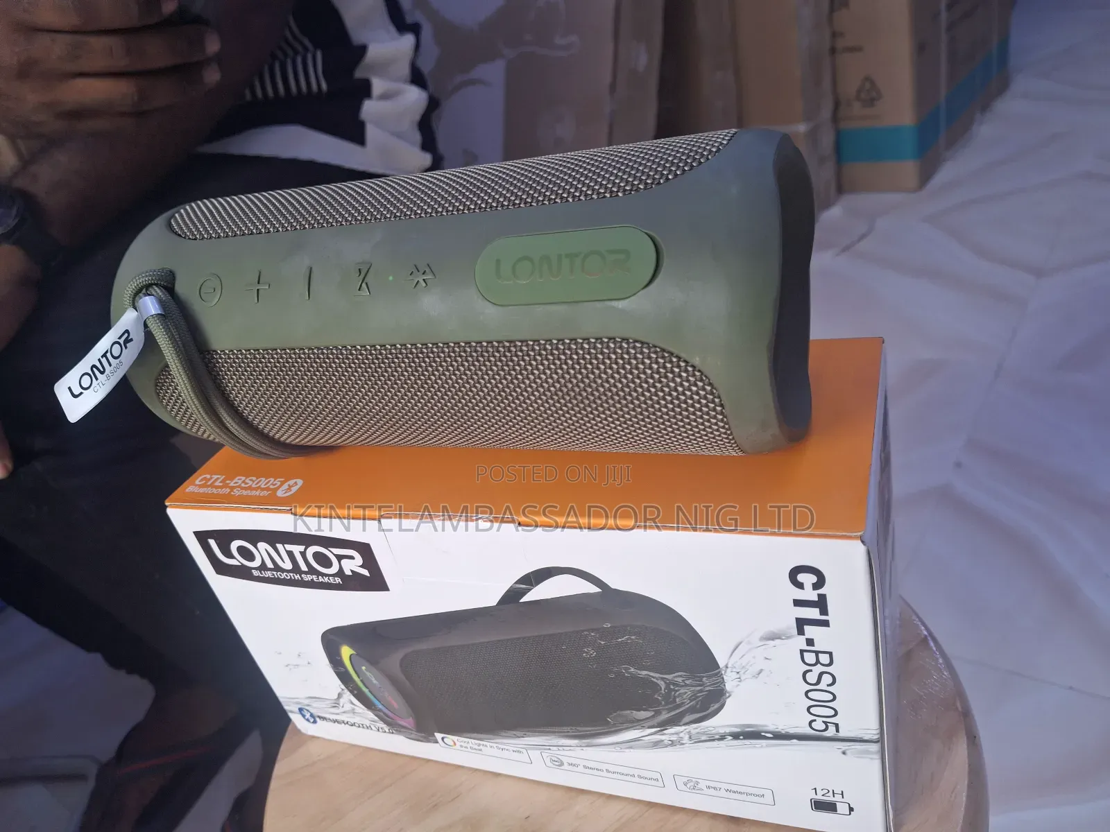 Lontor Patoranking Bluetooth Speaker