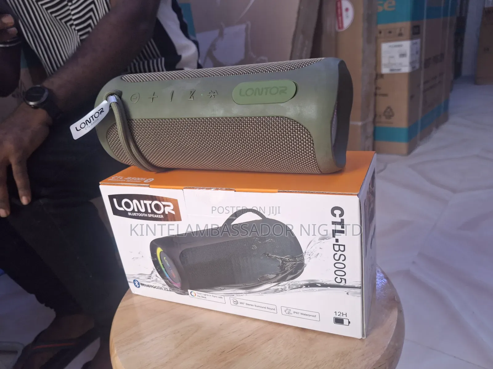 Lontor Patoranking Bluetooth Speaker