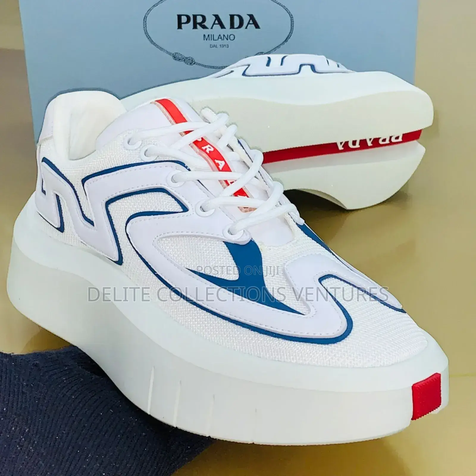 Newest Prada Milano Sneakers