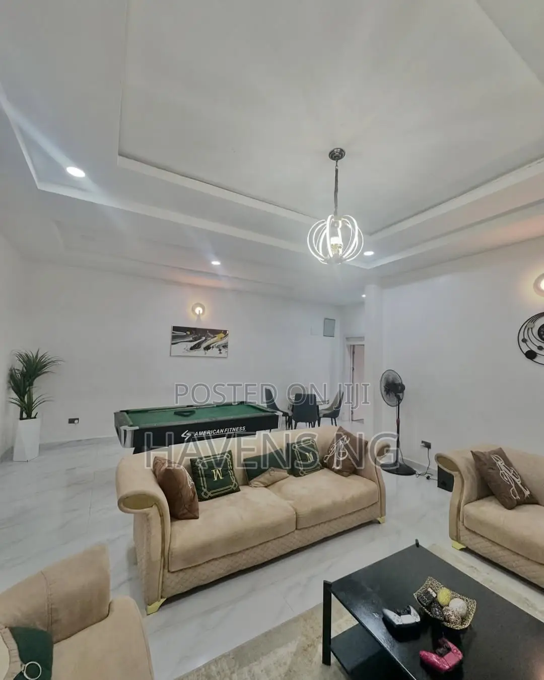 Spacious 4-Bedroom Shortlet Apartment