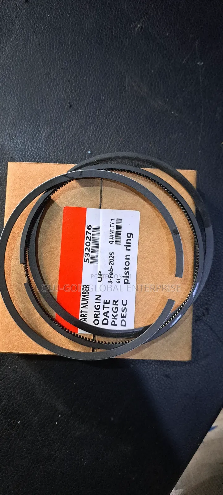 Cummins Rings 6ct STD