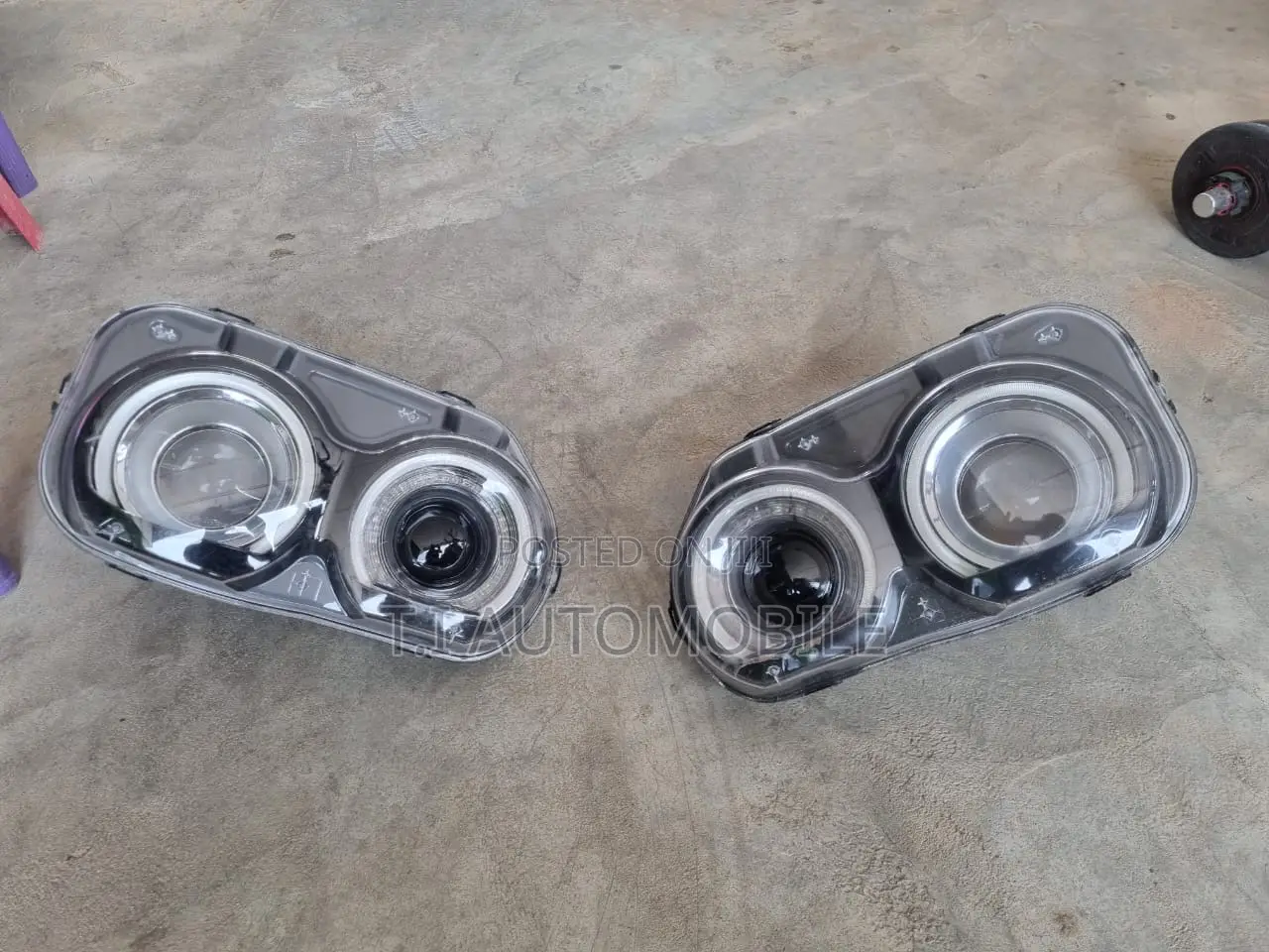 Set Of Head Lamps For Dodge Challenger 2016-2020 Models