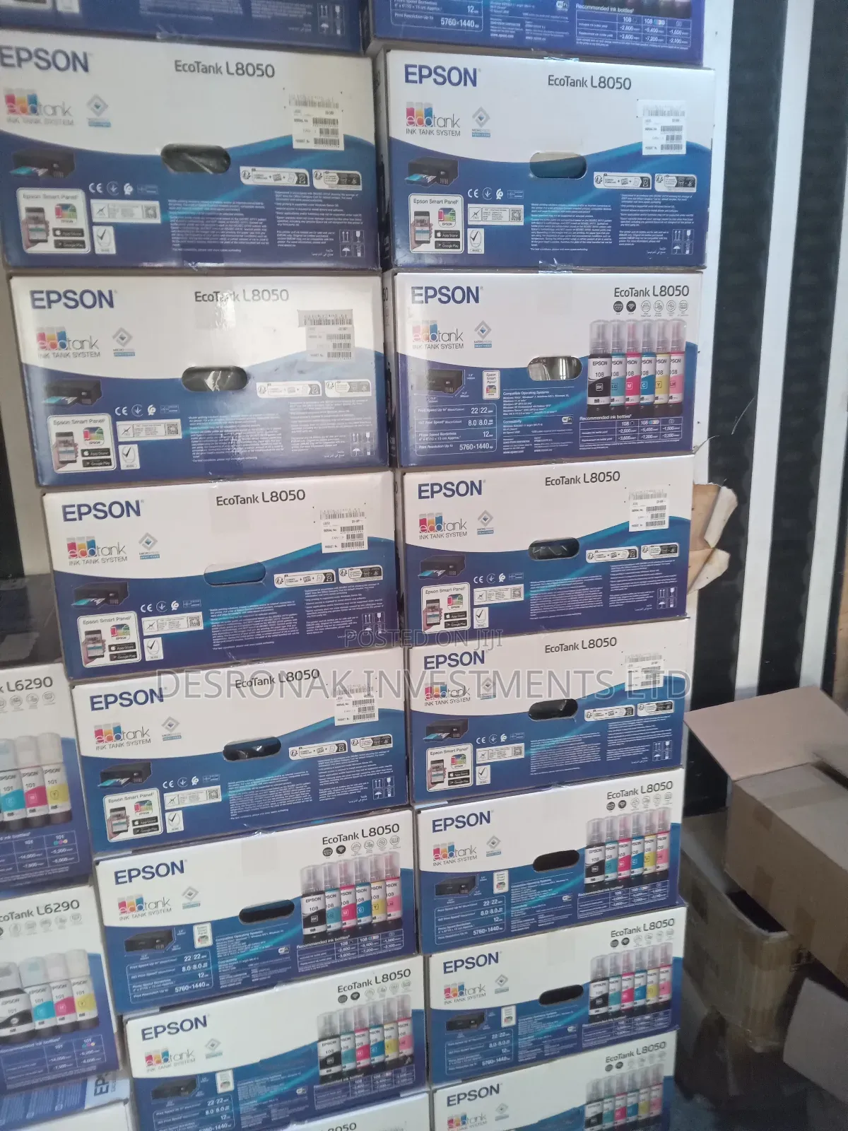 Epson Ecotank L8050 Ink Tank Photo/PVC Printer