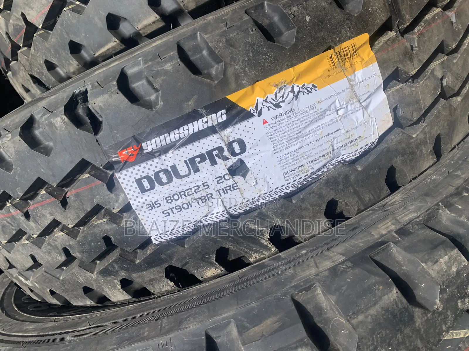 315/80r22.5 Doupro Tyre