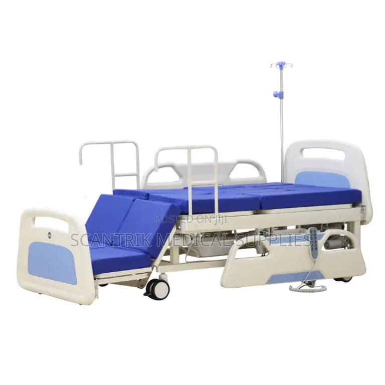 Hospital Bed With Head/Foot/Height Adjustments