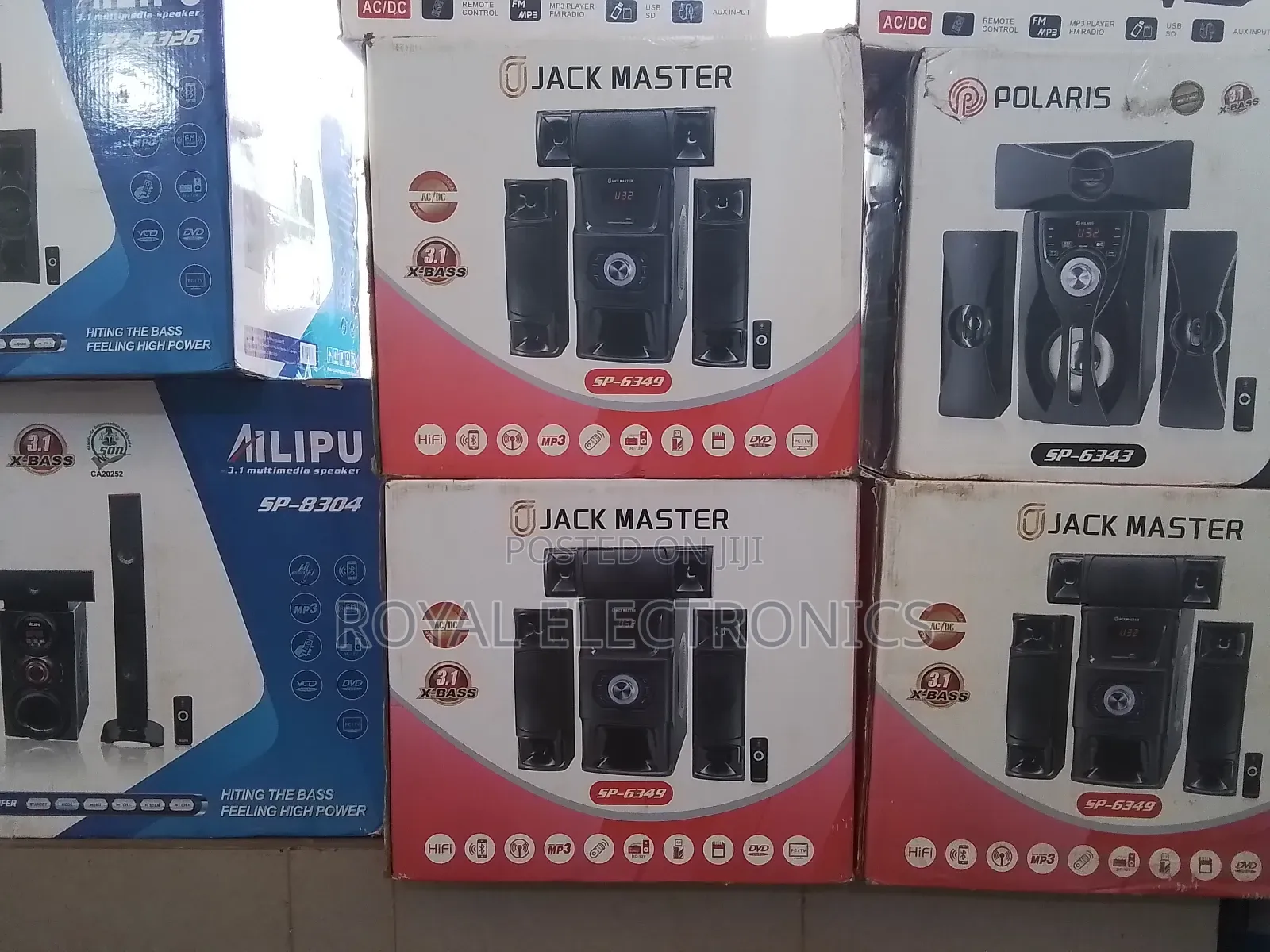 Jackmaster Home Theater System With Good Bass