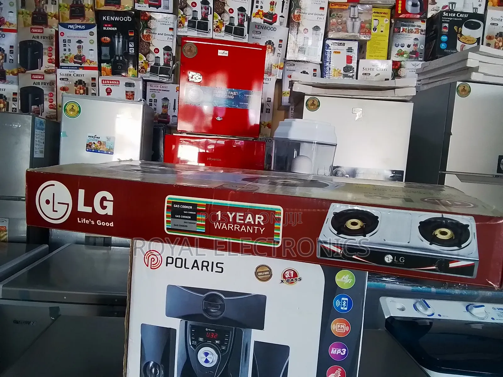 Very New Lg Double Burner Gas Cooker