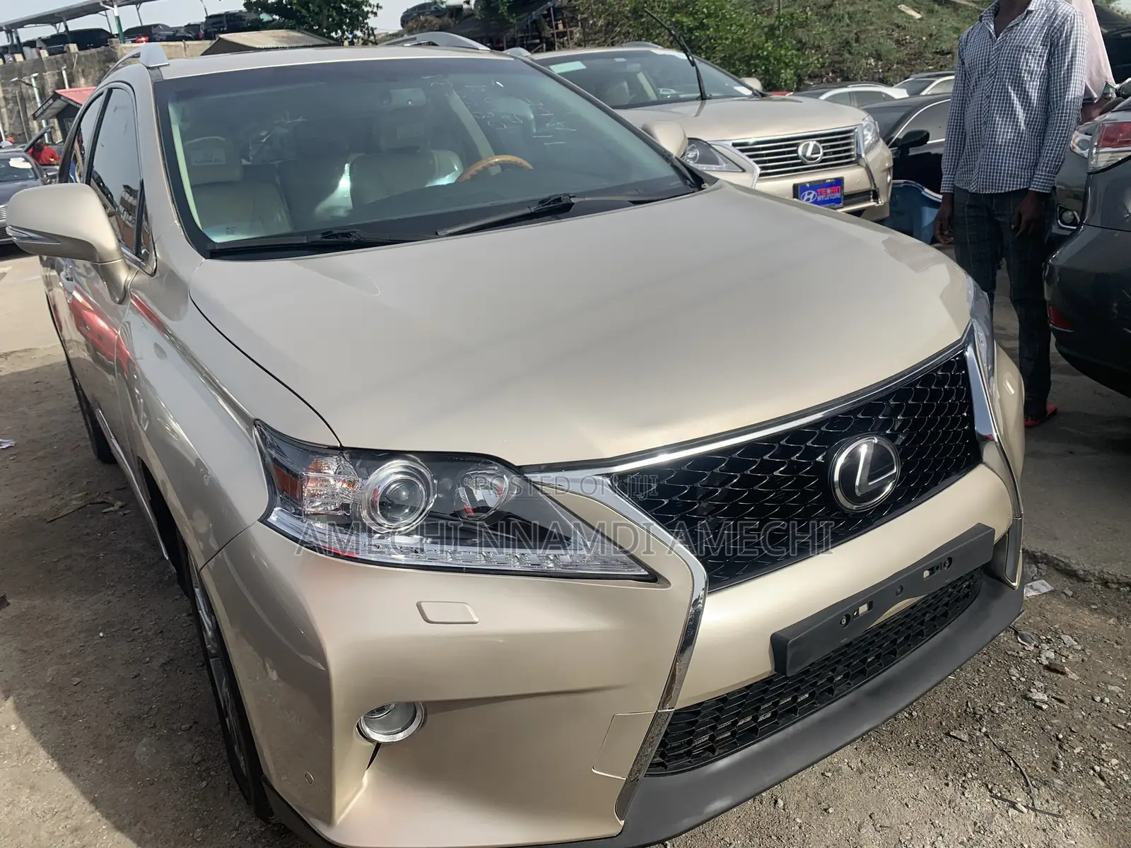 Lexus RX 2012 Gold