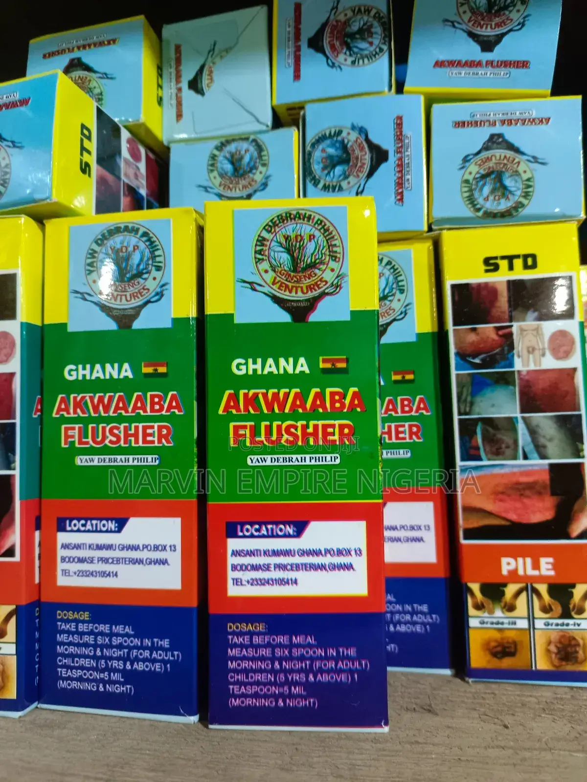 Awaaba Flusher for STD Infections Sti by Yaw Debrah Philip