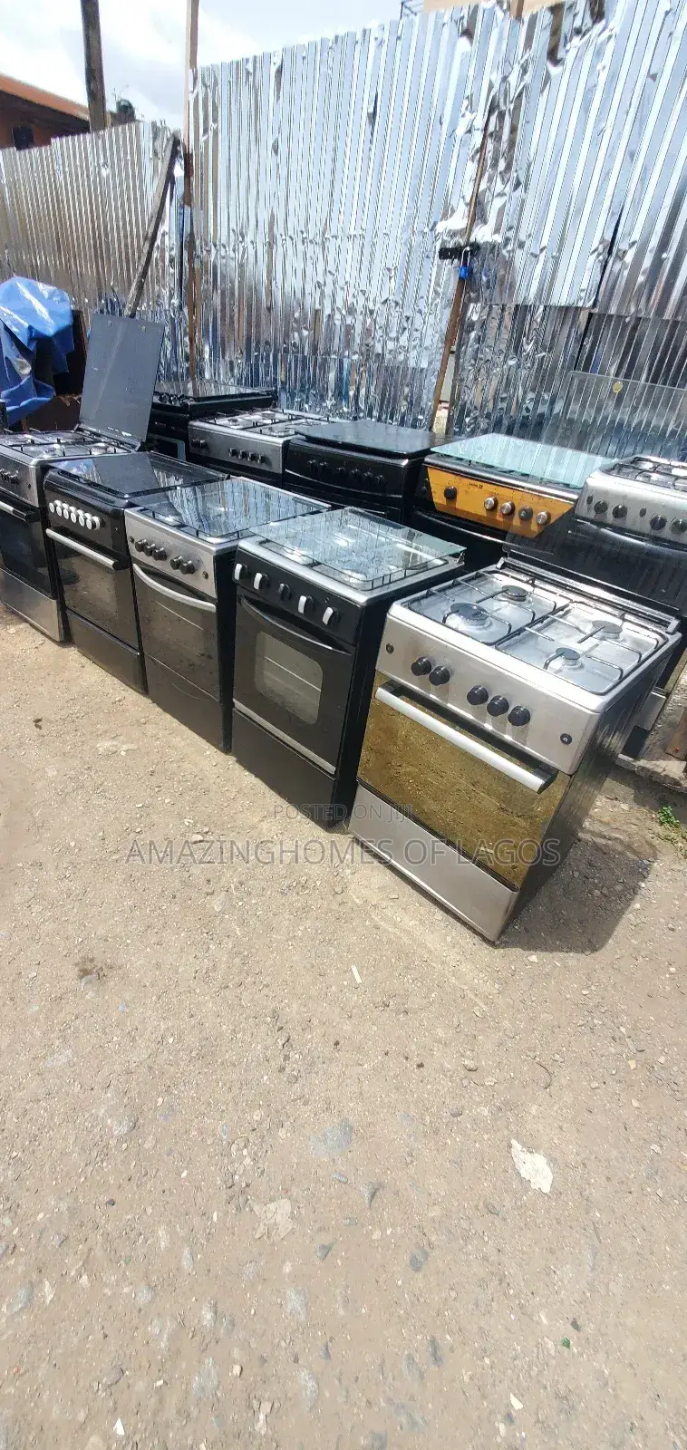 Standard Tokunbo Gas Cooker 60by60 Cm With Gas Oven an Grill