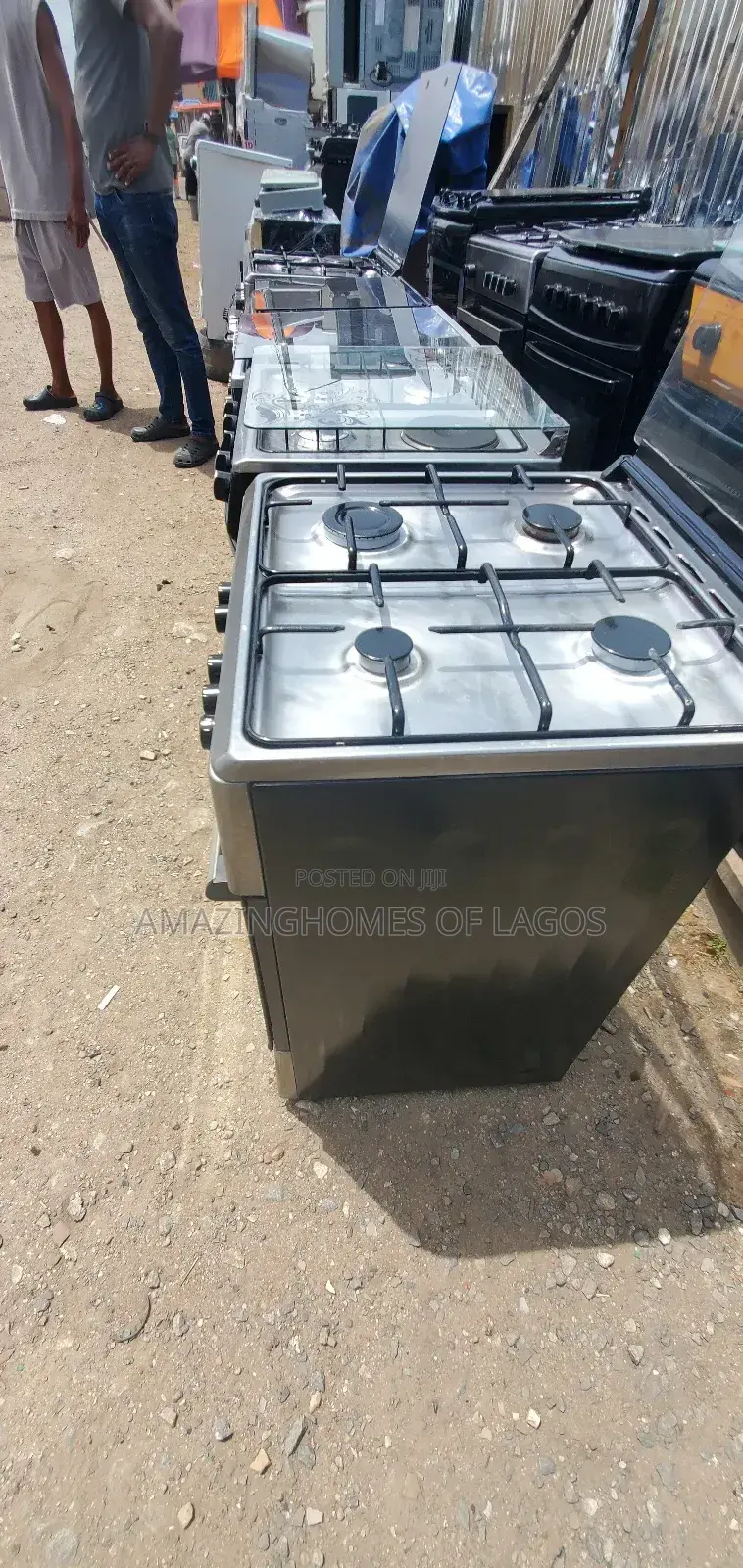 Standard Tokunbo Gas Cooker 60by60 Cm With Gas Oven an Grill