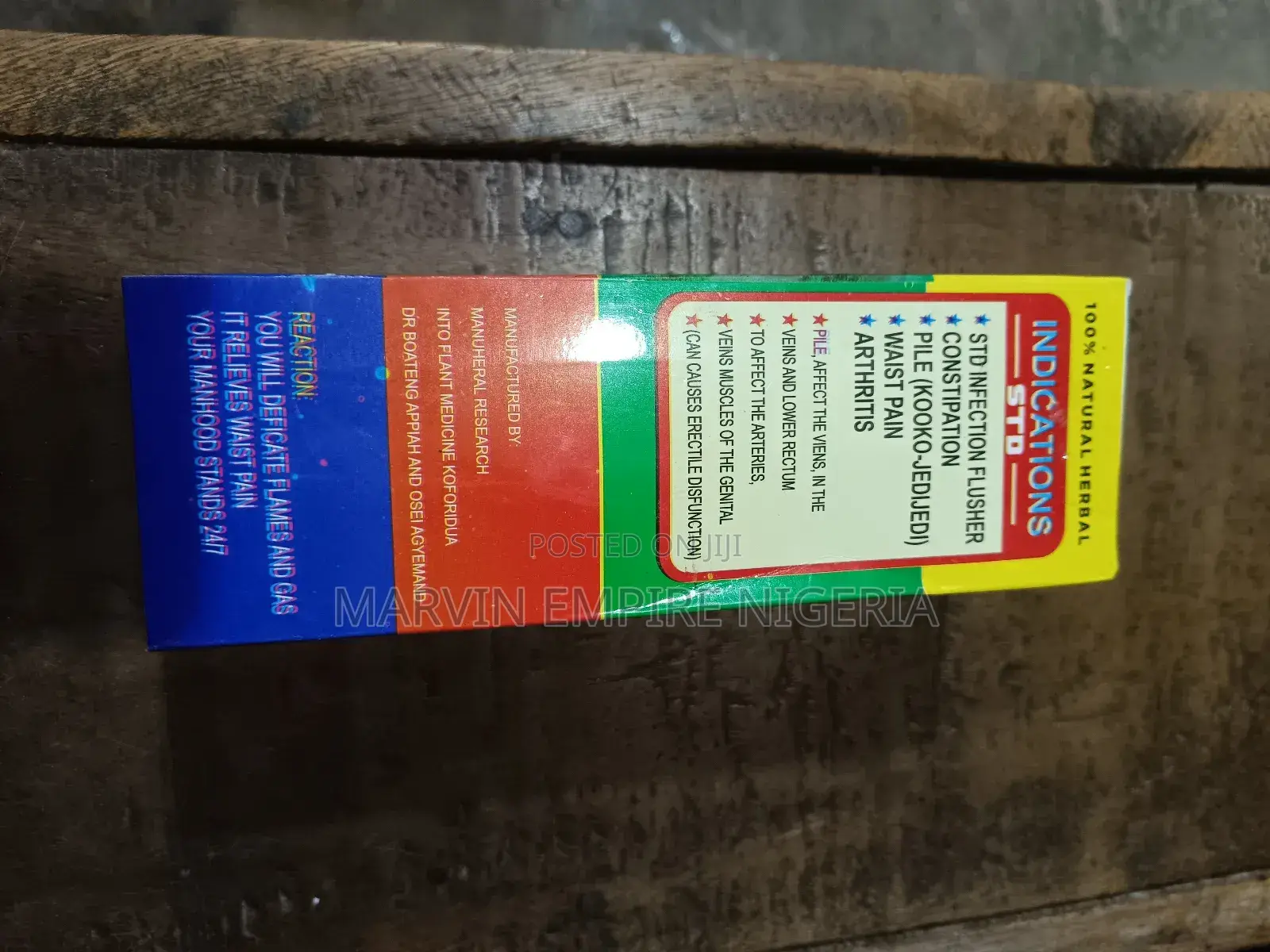 Awaaba Flusher for STD Infections Sti by Yaw Debrah Philip