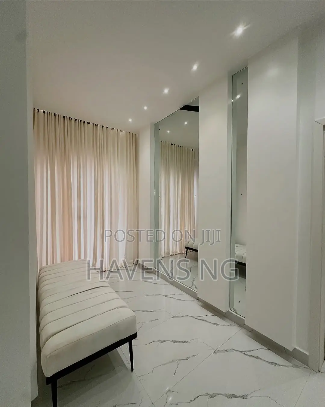 Luxury 3-Bedroom All-White Aesthetic Apartment