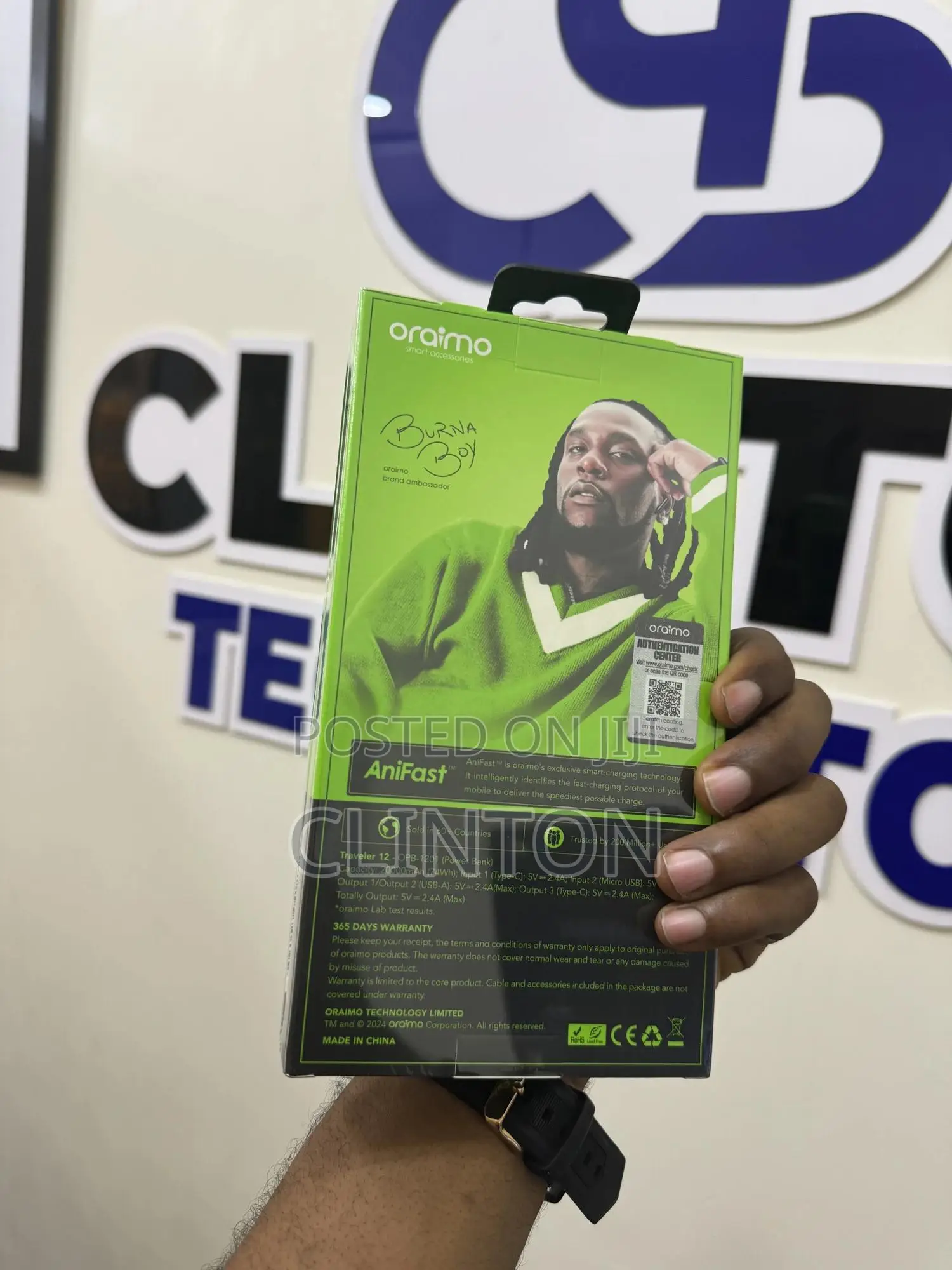 Oraimo Power Bank 20000 Mah