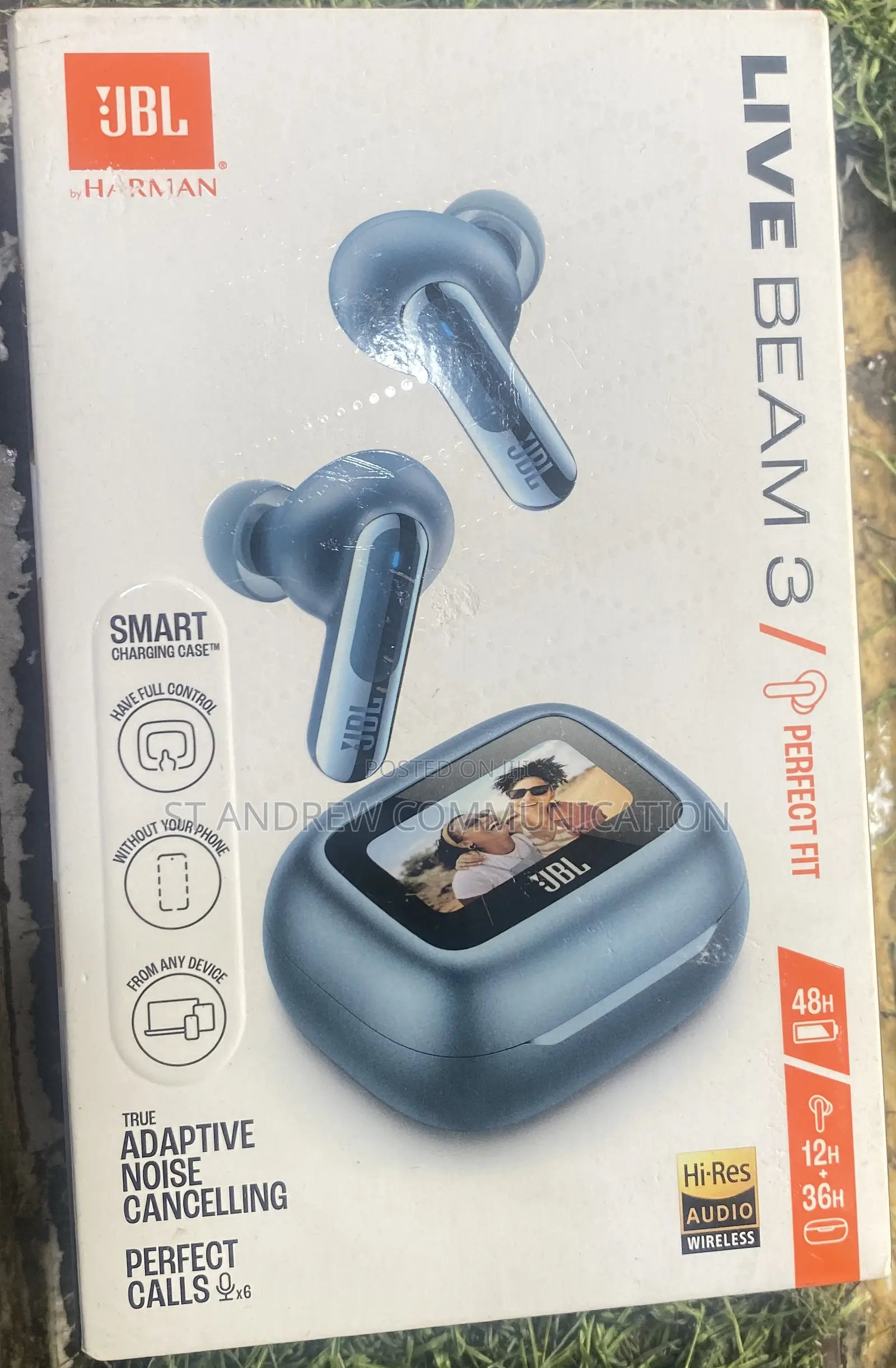 JBL Live Beam3 Perfect Fit Adaptive Noise Cancelling