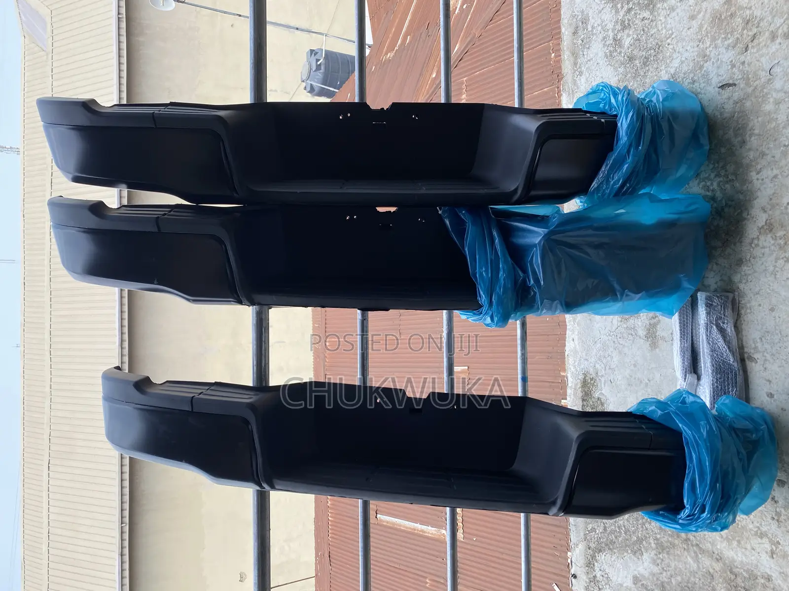 Back Bumper Hilux Black