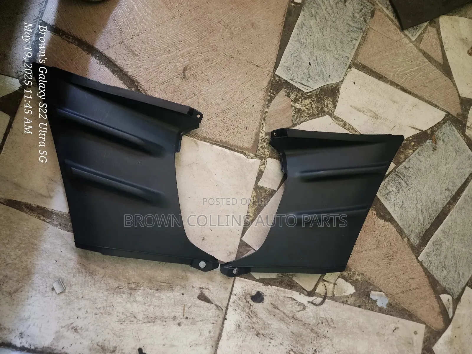 Side Bumper Plastic Hilux 2024-2025