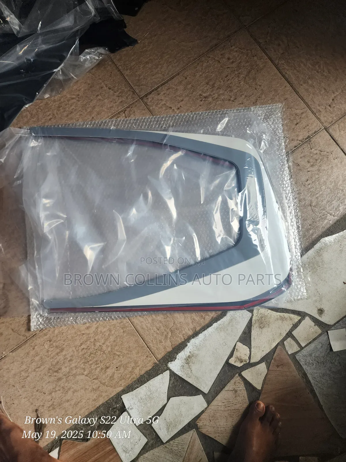 Back Glass Vent Cover Landcruiser 08/21 Upgrade to 2024
