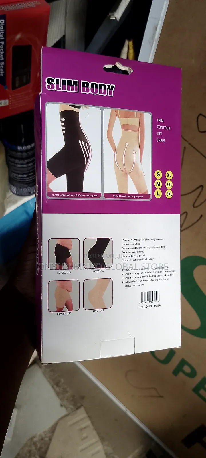 High Waist Tummy Control Body Shaper Thigh Slimmer Slimming
