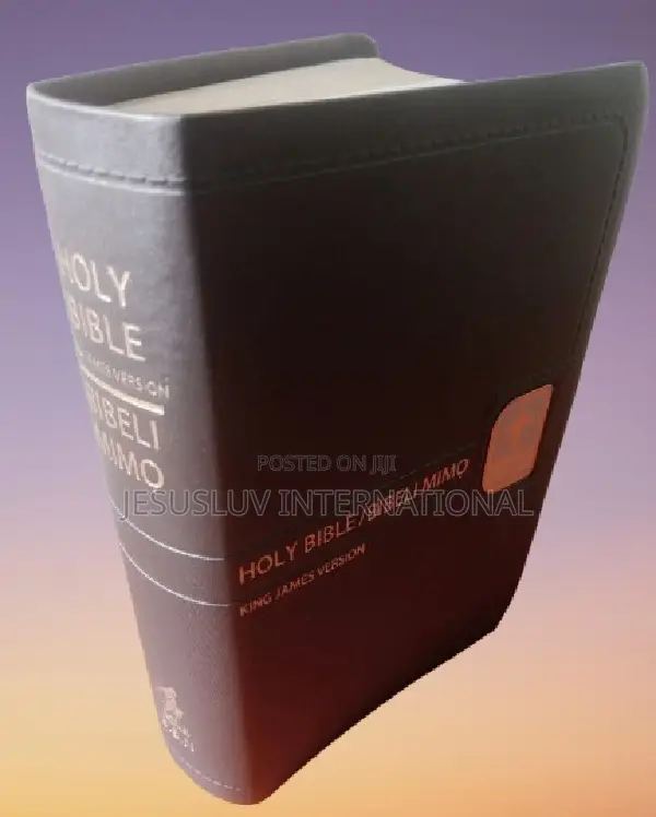 English Yoruba Holy Bible Side by Side Bonded Leather
