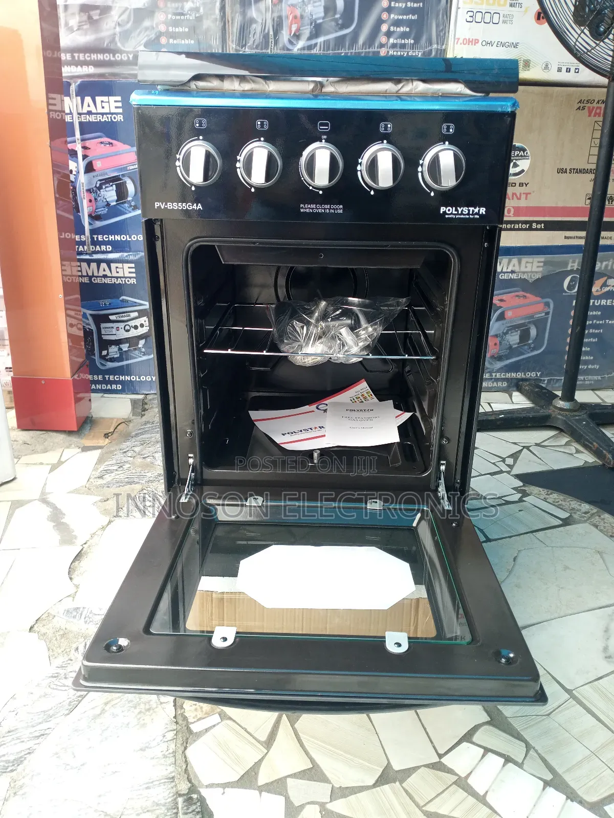 Polyster Standing Gas Oven 50*50
