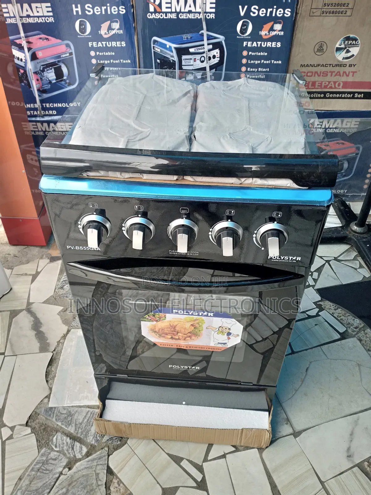 Polyster Standing Gas Oven 50*50