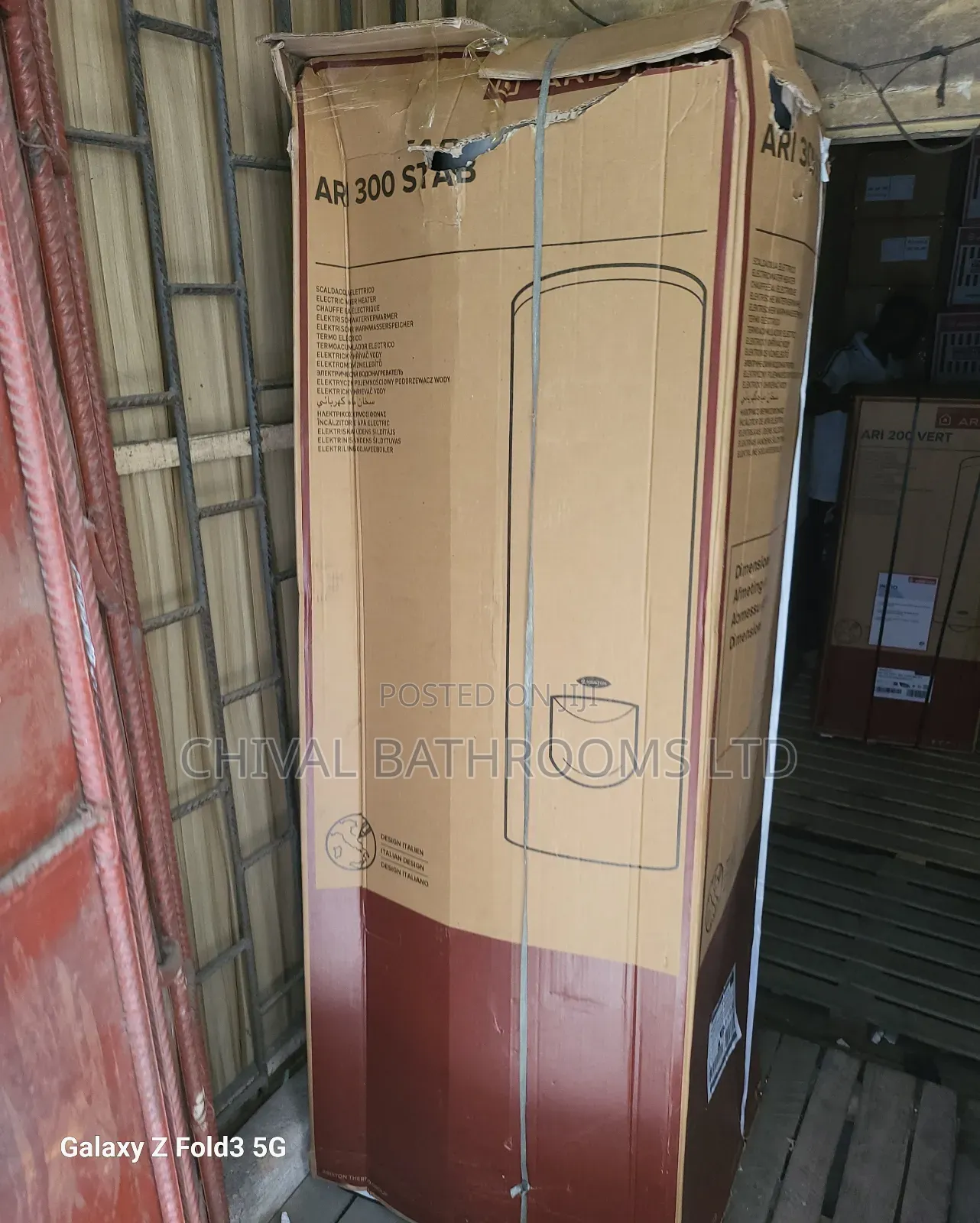Ariston Italian 300lt Water Heater Electric