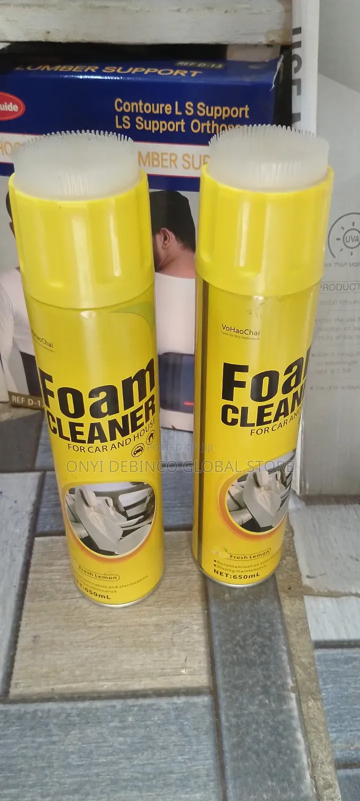 Multi-Purpose Foam Cleaner Spray for Kitchen, Carpet and Car