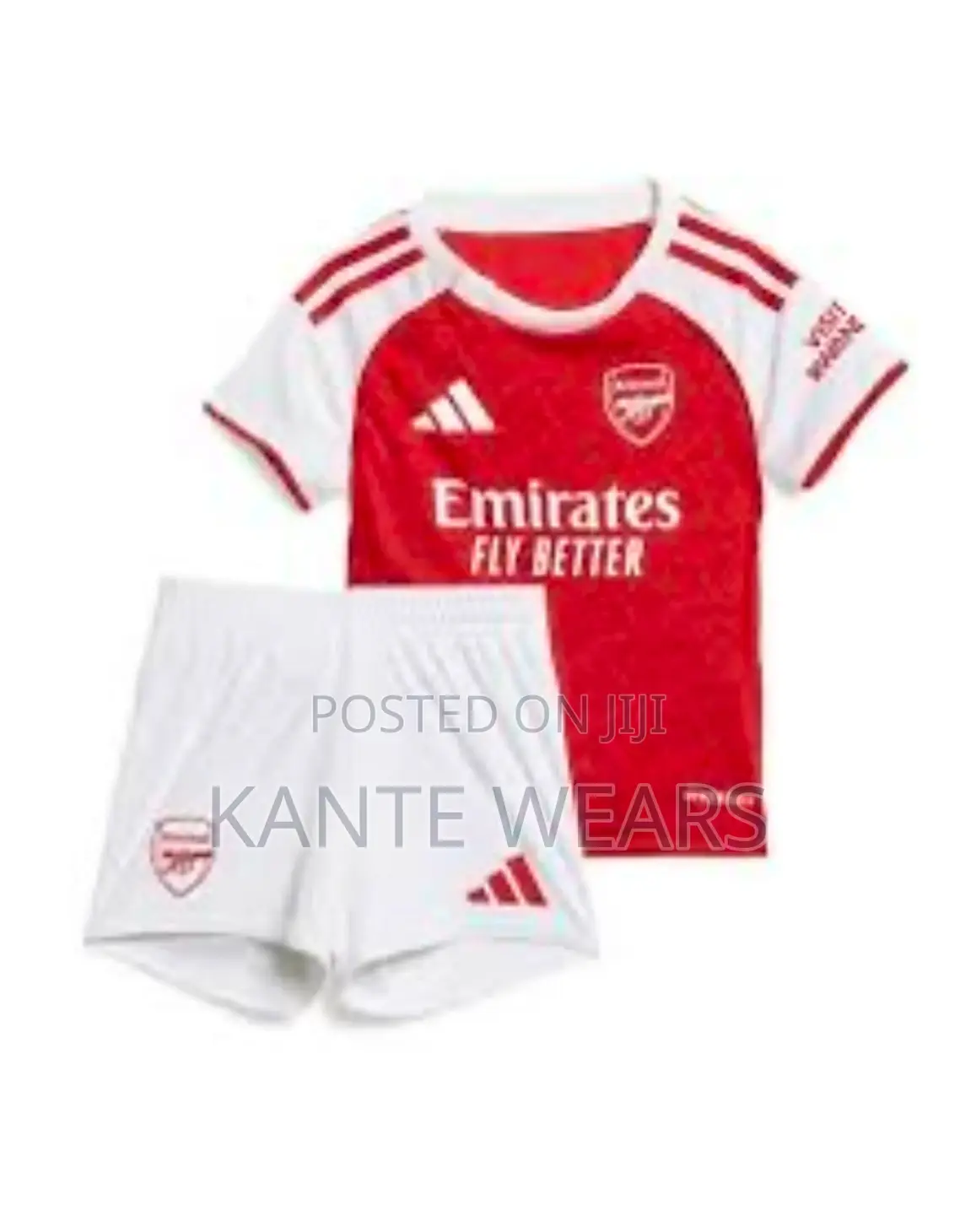 Kids Arsenal 2025/2026latest Home Jersey - Top Shorts