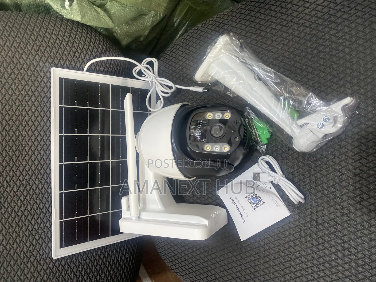 Solar CCTV Camera With Panel + Free Memory Card
