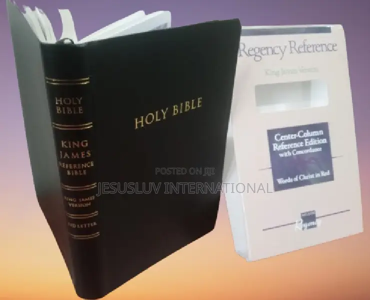 Holy Bible Regency KJV Center-Column Reference Leather