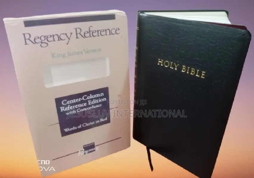Holy Bible Regency KJV Center-Column Reference Leather