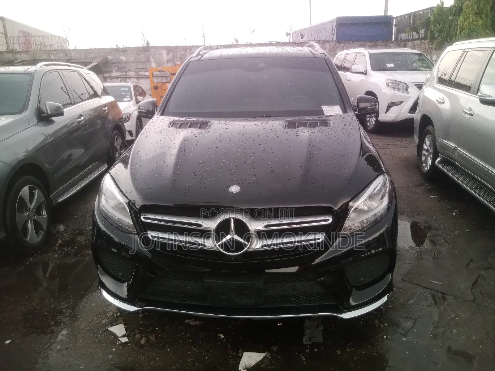 Mercedes-Benz GLE-Class GLE 320 4MATIC 2016 Black