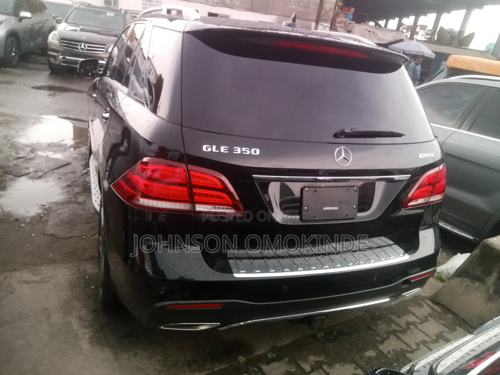 Mercedes-Benz GLE-Class GLE 320 4MATIC 2016 Black