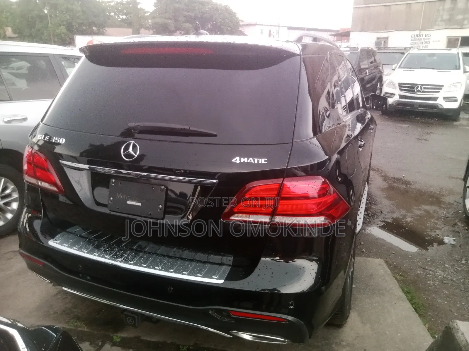 Mercedes-Benz GLE-Class GLE 320 4MATIC 2016 Black