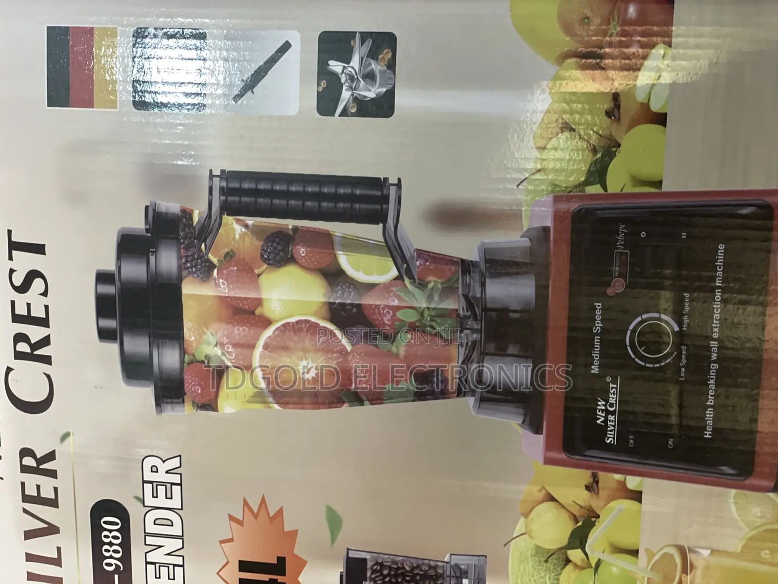 Silverware Crest 4l Commercial Blender – Now Available!