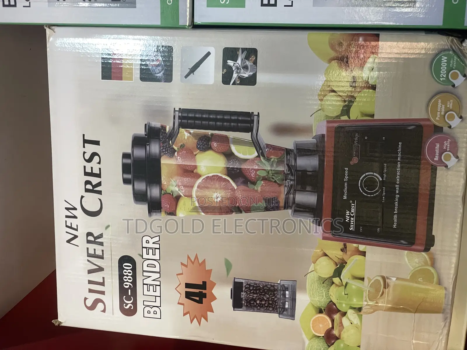 Silverware Crest 4l Commercial Blender – Now Available!
