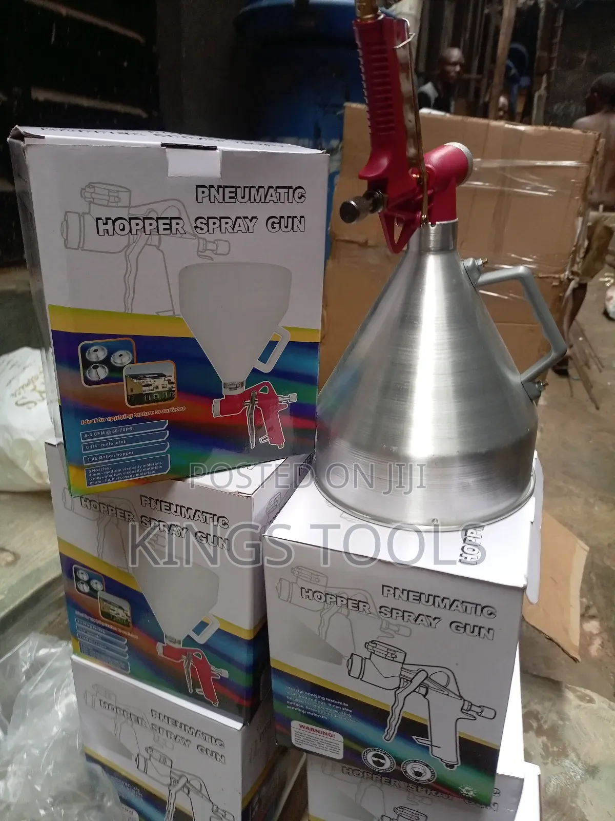Pneumatic Hopper Spray Gun