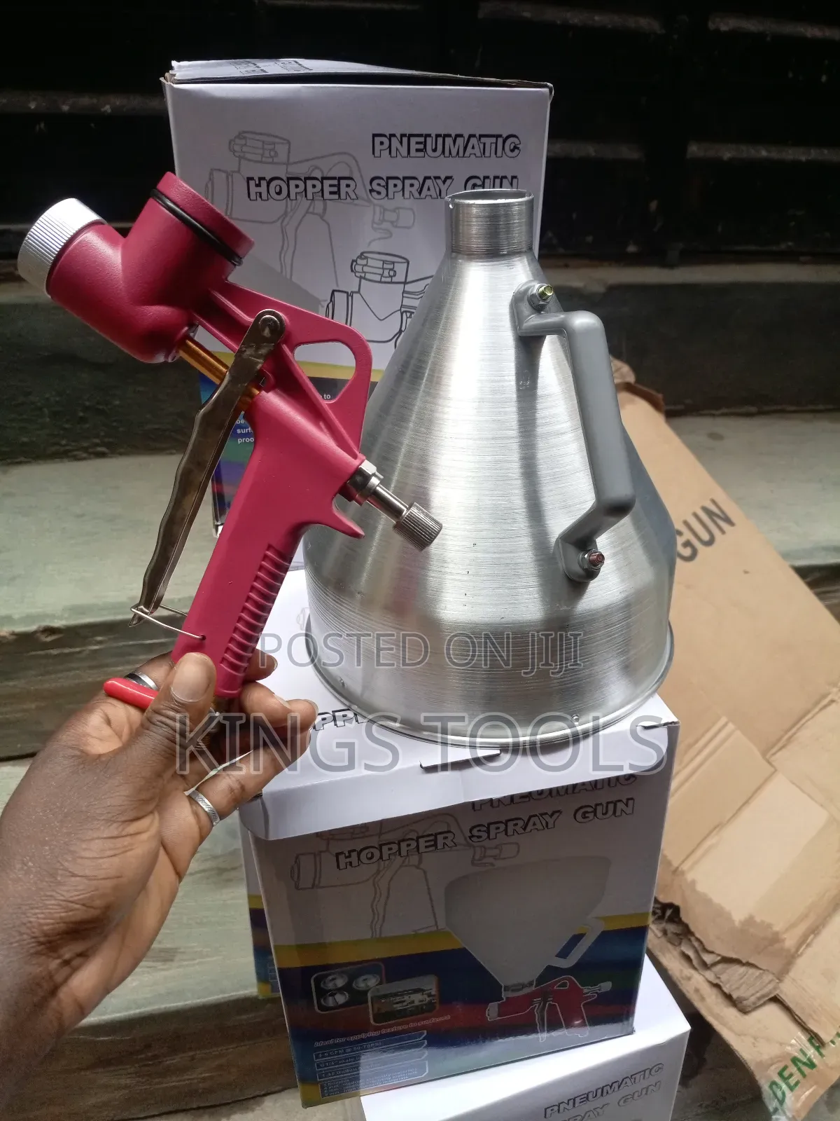 Pneumatic Hopper Spray Gun