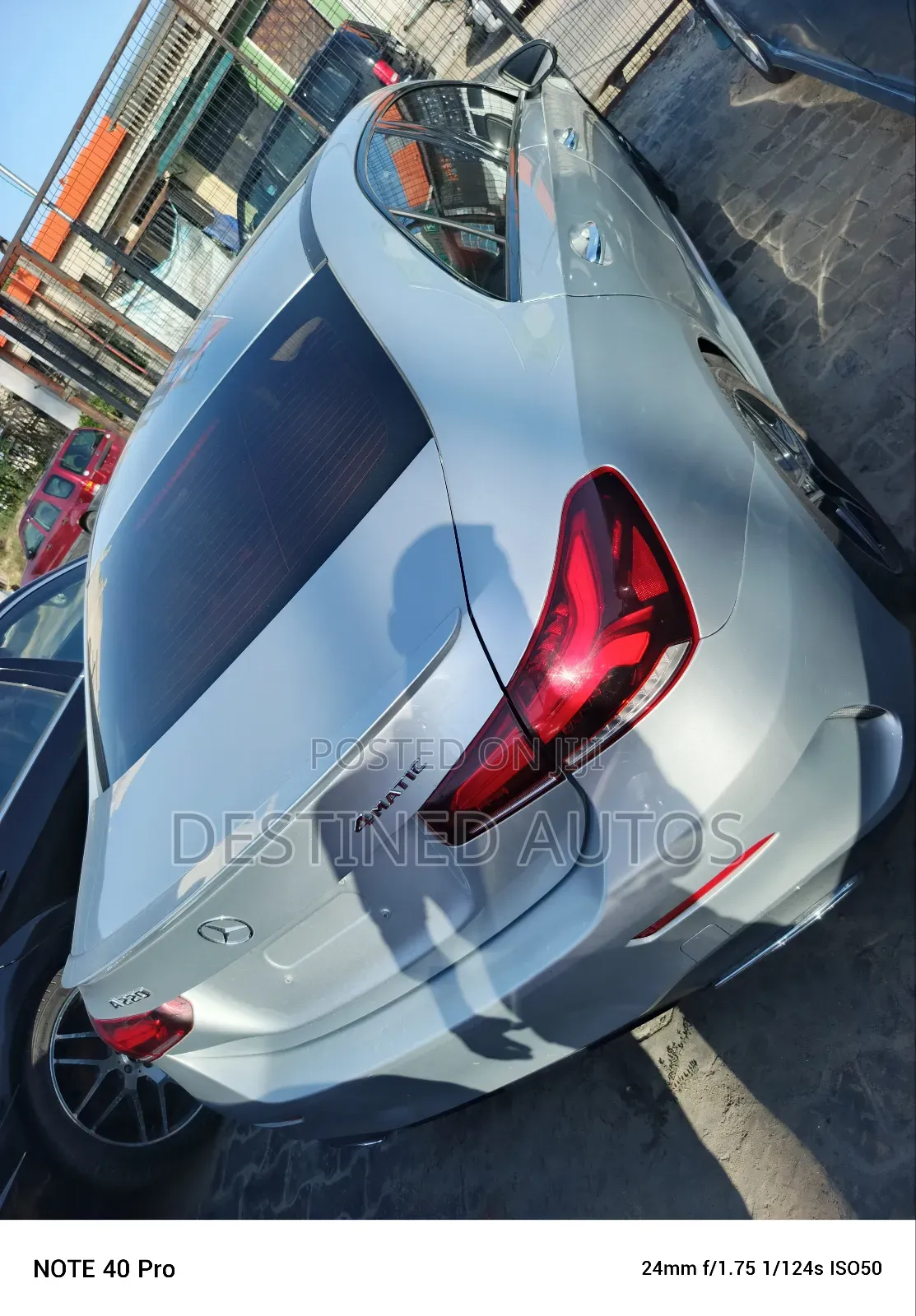 Mercedes-Benz A-Class Base A 220 AWD 4MATIC 2020 Silver