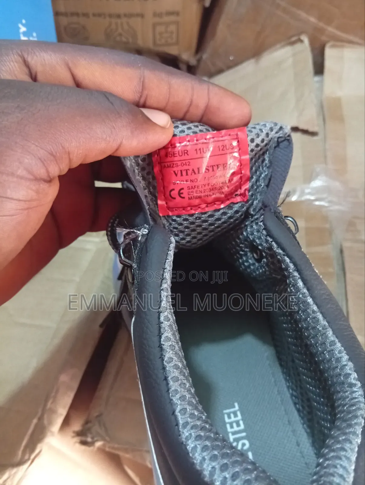 Vital Steel Safety Boot Available