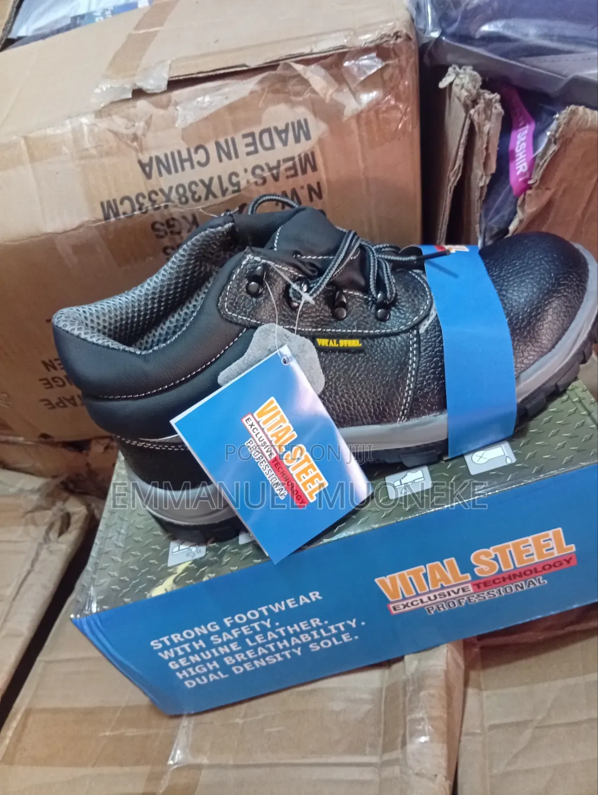 Vital Steel Safety Boot Available