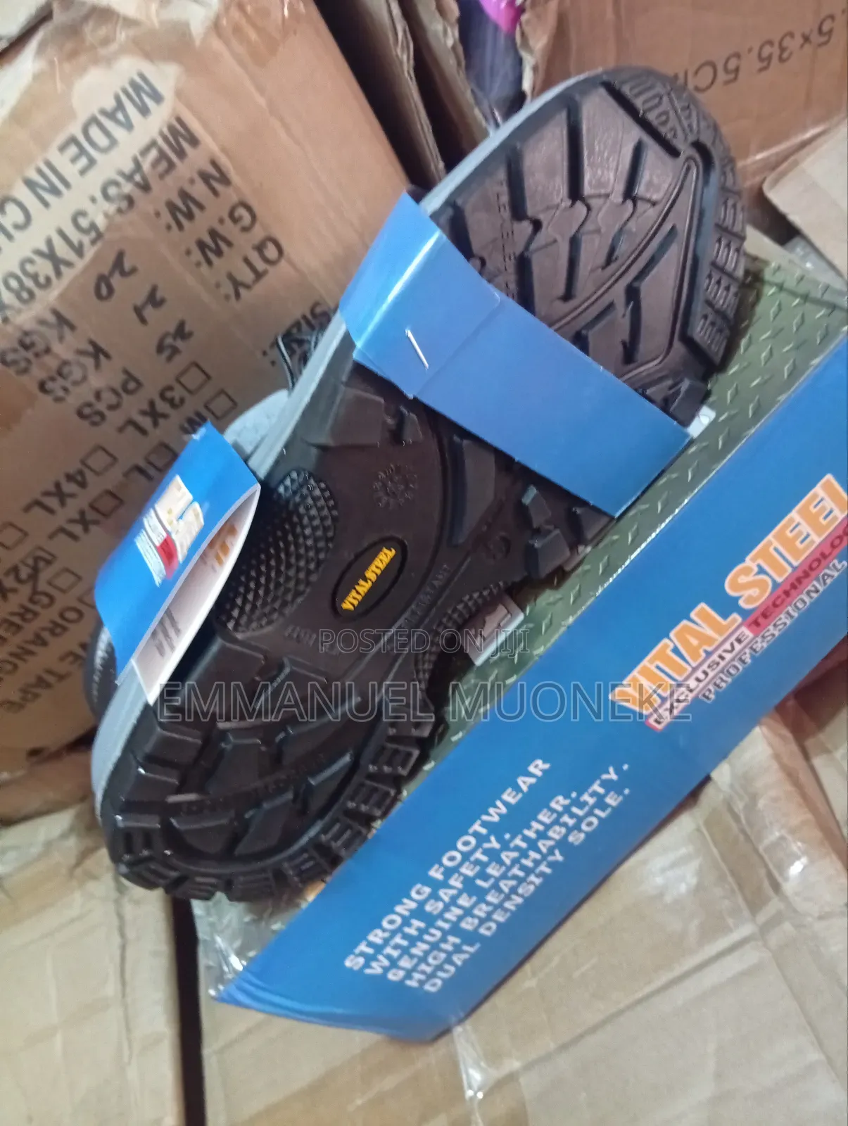 Vital Steel Safety Boot Available