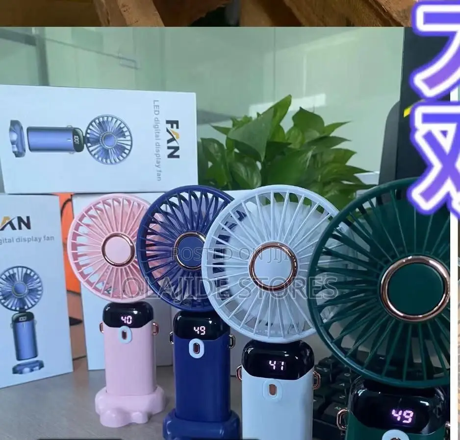 Digital Hand Fan