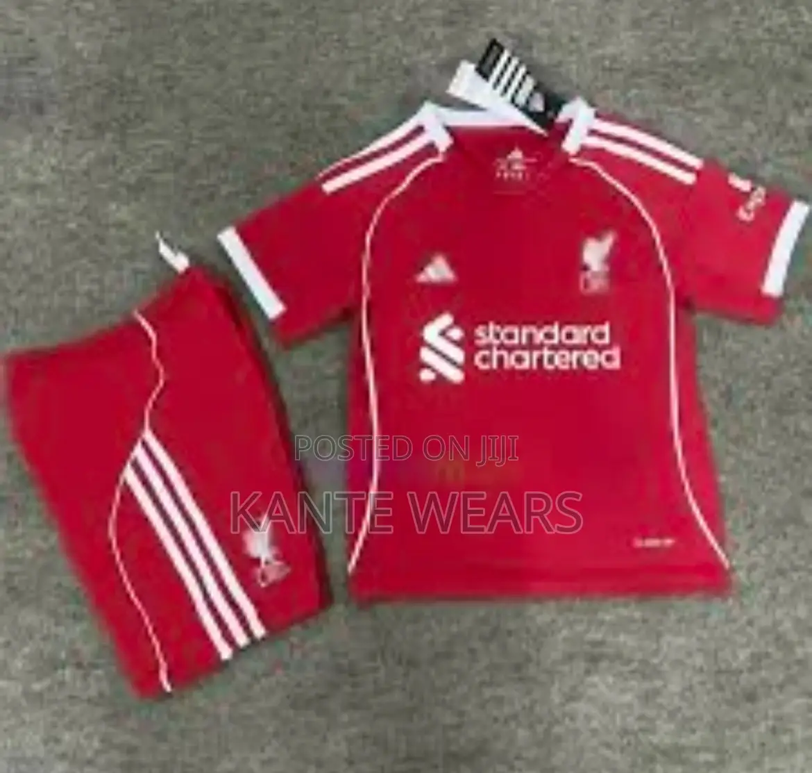 Liverpool Kids Jersey 2025/26 Top Shorts