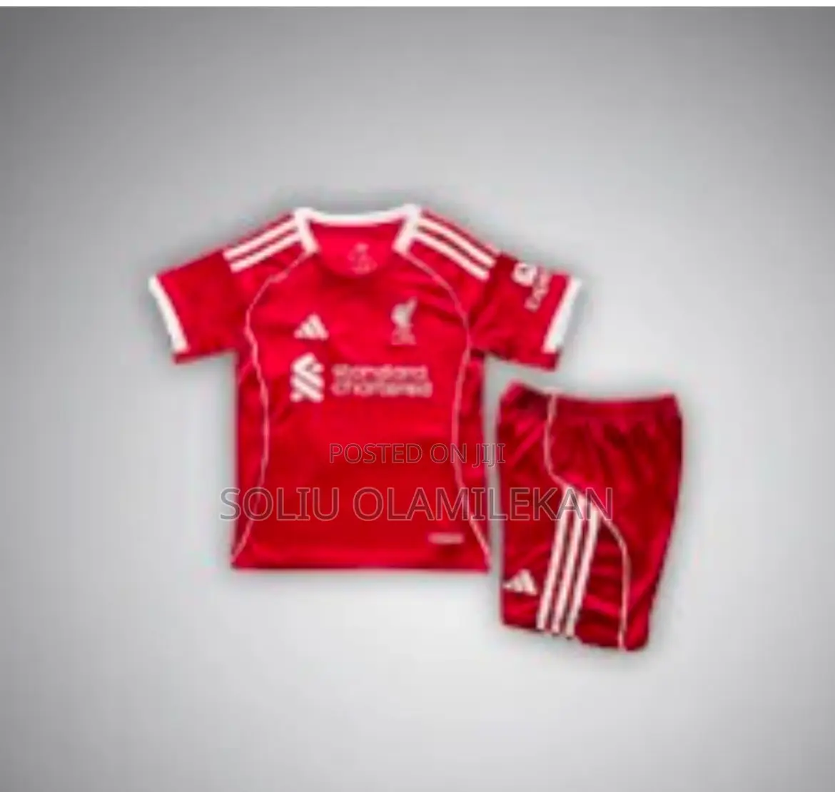Liverpool Kids Jersey 2025/26 Top Shorts